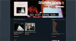 Desktop Screenshot of cellophanesuckers.de